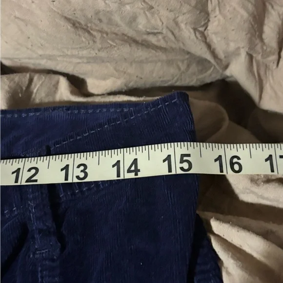 🛍Bundle sale🛍Women's Navy Button-Front corduroy Skirt size 12 - Picture 8 of 9